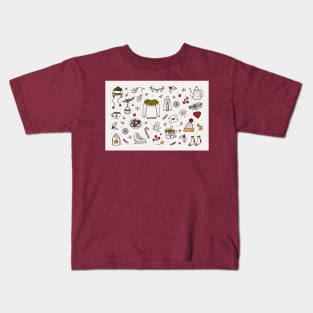 Big Christmas set Kids T-Shirt